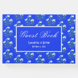 Blue Crocuses Bröllop Gästböcker