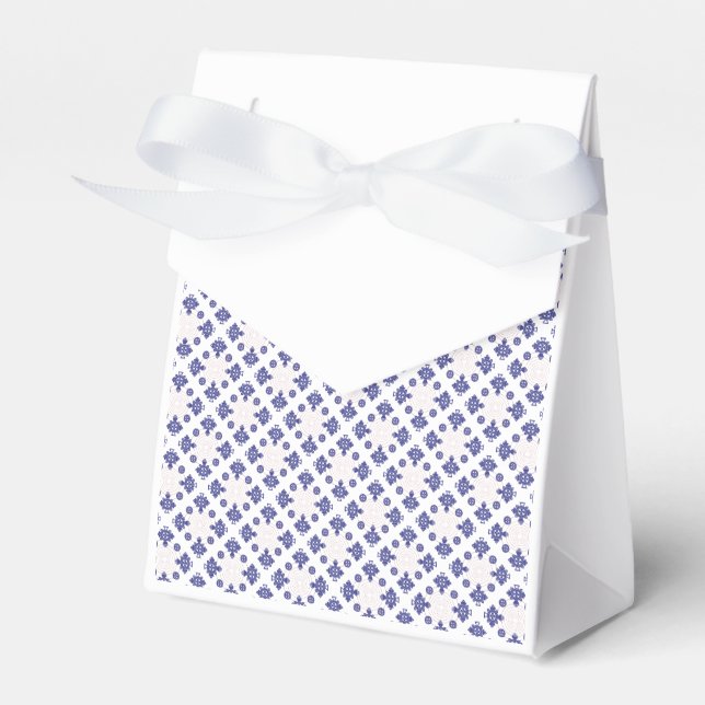 Blue  Cross Pendant Pattern  Presentaskar (Framsidan Sidan)