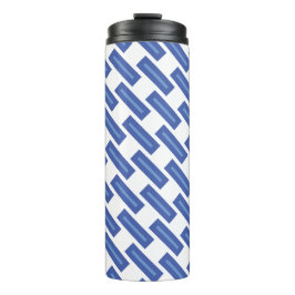 Blue Crossweave Thermal Drink Holder