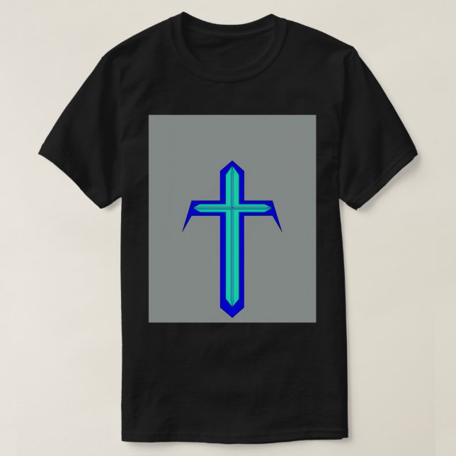 Blue Crusader Graphic T Shirt (Design framsida)