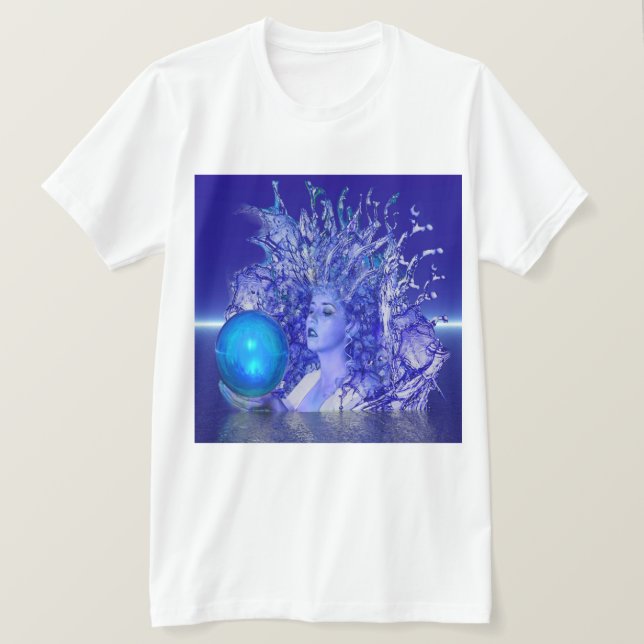 Blue Crystal Tee Shirt (Design framsida)