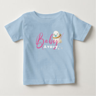 Blue Cute Baby Ghost Nappar Scarf Boo T Shirt