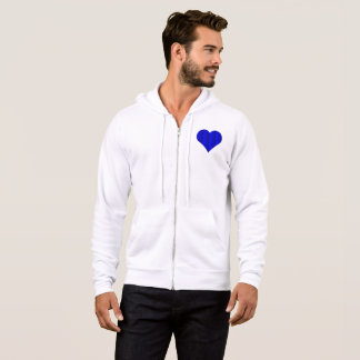 Blue Cute Heart-Logotypen T Shirt