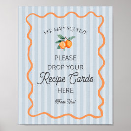 Blue Cutie Main Squeeze Citrus Dela Recept Poster