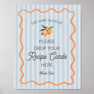 Blue Cutie Main Squeeze Citrus Dela Recept Poster