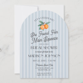 Blue Cutie Main SqueezeCitrus Möhippa Inbjudningar