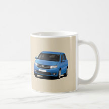 Blue Dacia Sandero 2 x bild -