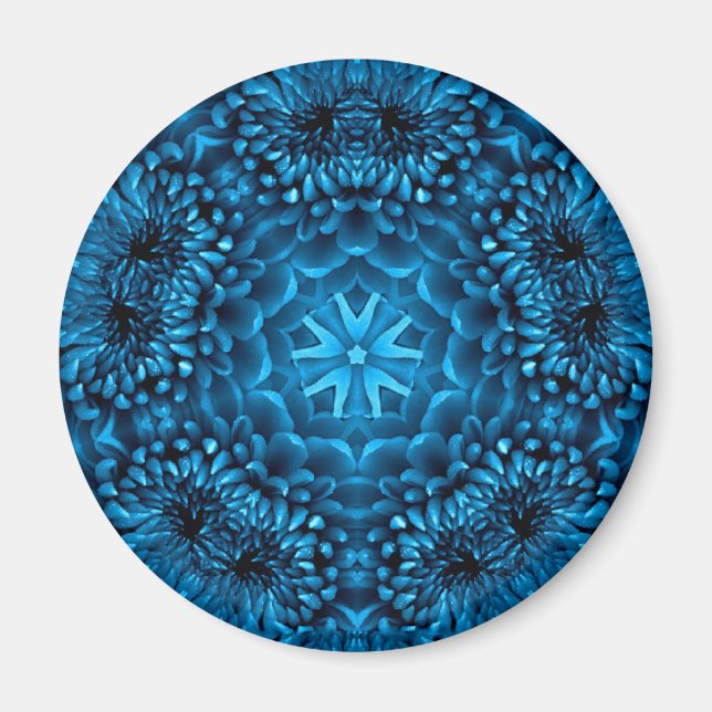 BLUE DAHLIA MAGNET (Framsidan)