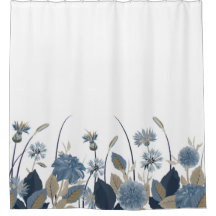 Blue Dahlias Cornblomma