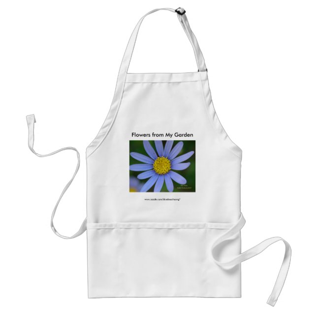 Blue Daisy - California Gardens Apron Förkläde (Framsidan)