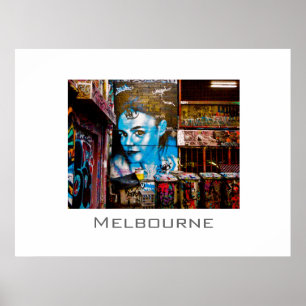 Blue Dam, Melbourne Poster