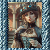 Blue Dam Steampunk Vintage Victorian