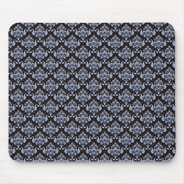 Blue Damask Musmatta (Framsidan)