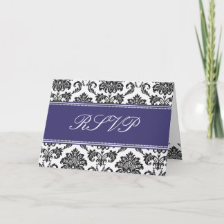 Blue Damask OSA kort