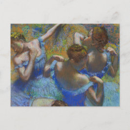 Blue Dancers Edgar Degas Vykort