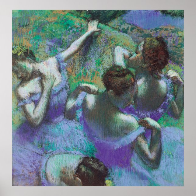 Blue Dancers Poster (Framsidan)