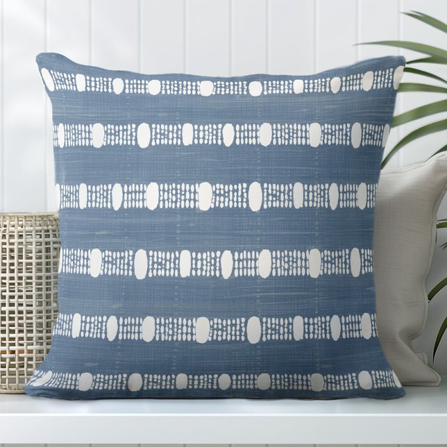 Blue Decorative Dekorativ kudde (Skapare uppladdad)