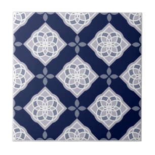 Blue Decorative portuguese azulejo tile Kakelplatta