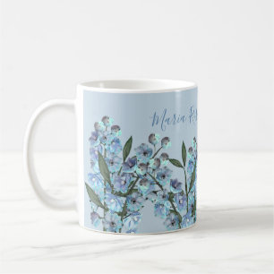 Blue Delphinium Coffee Mugg