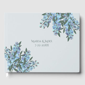 Blue Delphinium Gästböcker