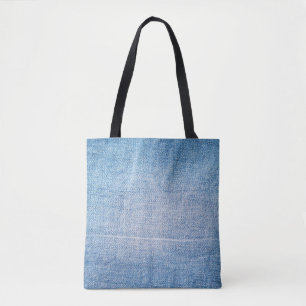 Blue denim jeans struktur tygkasse