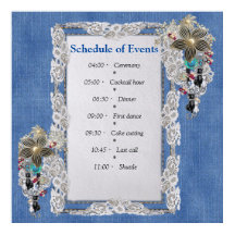 Blue Denim, snöre, Costume Jewelry