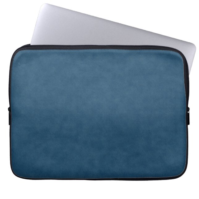 Blue Denim Struktur, Laptop Fodral (Framsidan)
