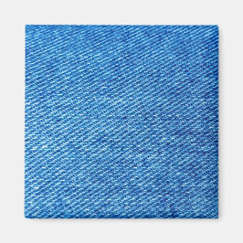 Blue Denim Struktur Magnet