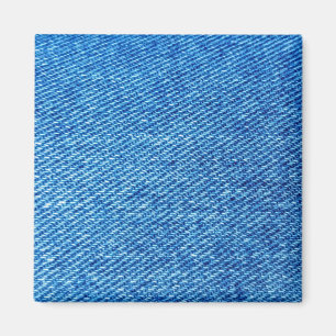 Blue Denim Struktur Magnet