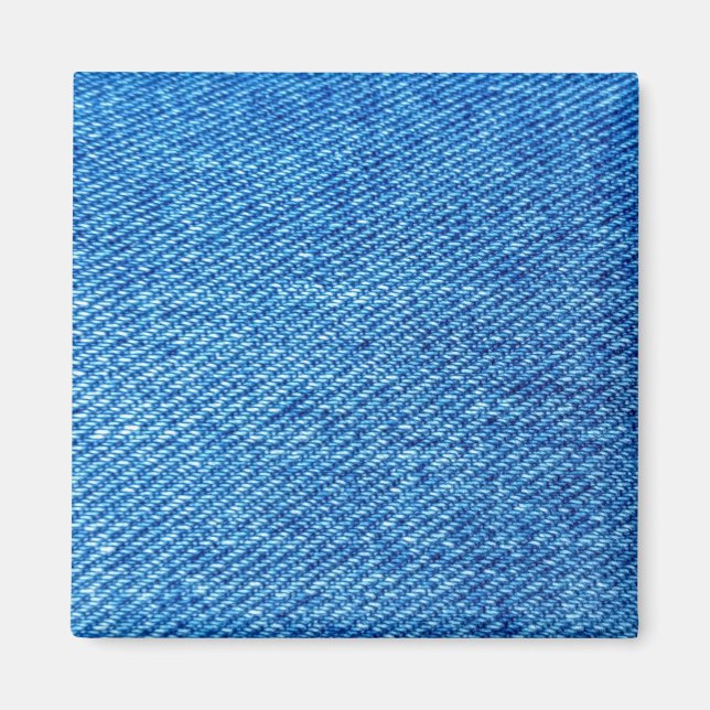 Blue Denim Struktur Magnet (Framsidan)