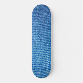 Blue Denim Struktur Mini Skateboard Bräda 18,5 Cm