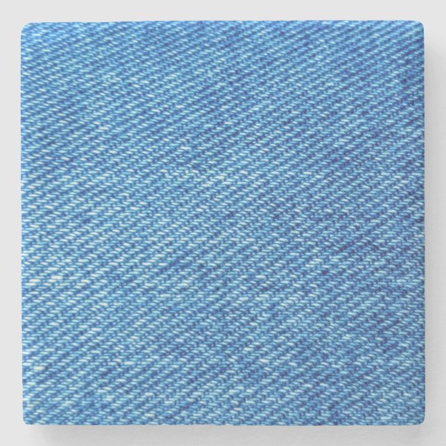 Blue Denim Struktur Stenunderlägg (Framsidan)