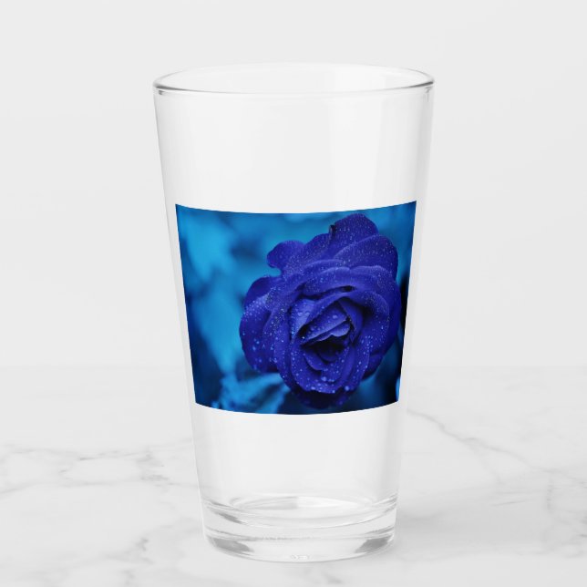 Blue DewDrop Ro Glaskopp (Framsida)