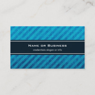 Blue Diagonal Rand Visitkort