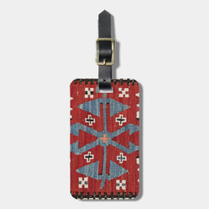 Blue Diamond Arrow Konya II 1800-talet giltig Bagagebricka