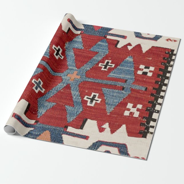 Blue Diamond Arrow Konya II 1800-talet giltig Presentpapper (Utrullad)