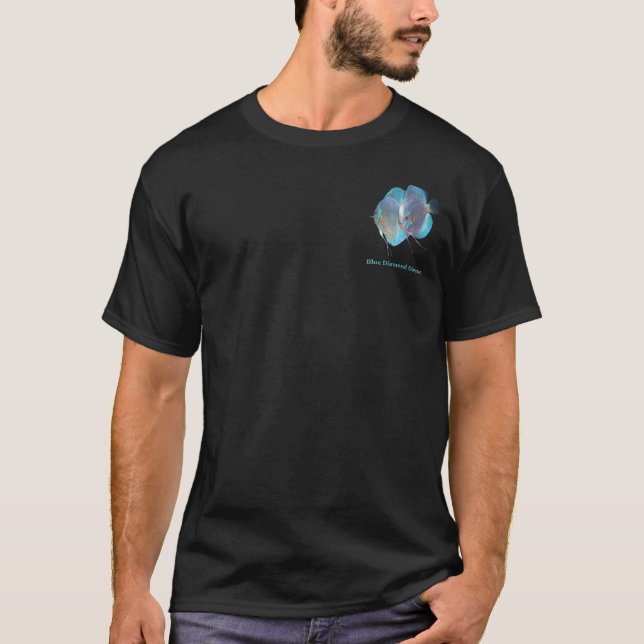 Blue Diamond Discus Tee Shirt (Framsida)