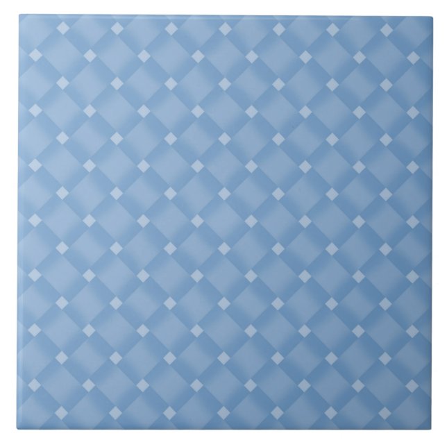 Blue Diamond Mönster Kakelplatta (Framsidan)
