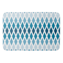 Blue Diamond Ombre Badrumsmatta