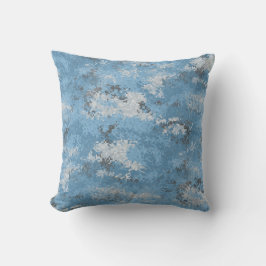 Blue Digi Camo Kudde