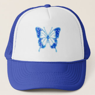 Blue Digital Butterfly, anpassa bakgrunden Keps