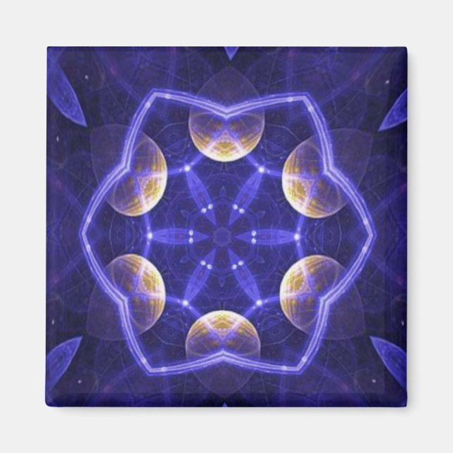 Blue Dimma Magnet (Framsidan)