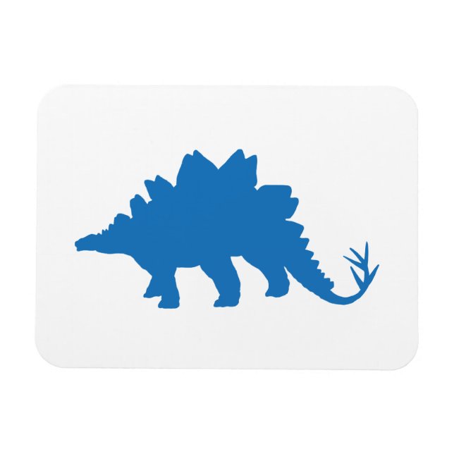 Blue Dinosaur Magnet (Horisontell)