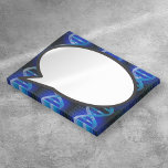 Blue DNA Tal Bubble Medical Science Post-it Block<br><div class="desc">En coola-,  trendig- och roligt-medicinsk-vetenskapligt inspirerad utformning. Perfektens gåva till alla läkare,  sjuksköterskor,  vetenskapsmän,  vetenskapslärare,  labbtekniker,  science studenter och alla vetenskapsmän i ditt liv (inklusive dig)! Designad av Thisisnotme©</div>