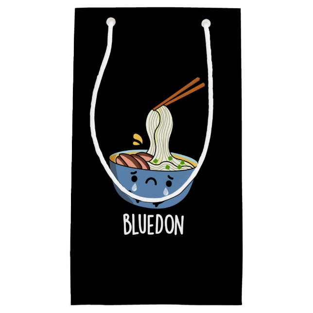 Blue-don Funny Udon Pun Dark BG (Framsidan)