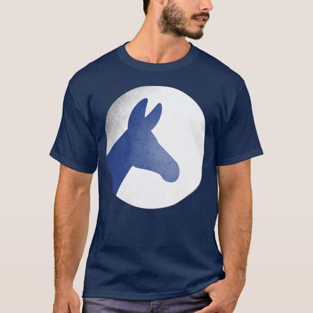 BLUE-DONKEY T SHIRT (Framsida)