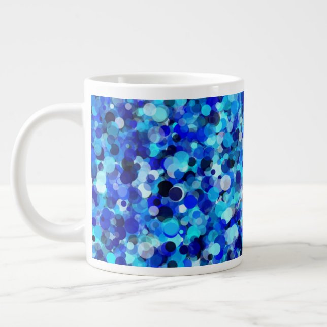 Blue Dot 20oz Mugg Jumbo Mugg (Vänster)