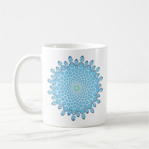 Blue Dot Mandala Coffee Mugg