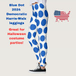 Blue Dot US Democrat Support Anti-Trump Protest Leggings<br><div class="desc">De här öga-fångande lagren har en geometrisk blå punkt mönster, vilket tyder på politiska protester mot den amerikanske presidenten Donald Trump. Under det amerikanska presidentvalet 2024, som ett tecken på demokratiskt stöd i ett rött, republikanskt område, dyker den blå punkten återigen upp på nationell nivå i protest mot den nuvarande...</div>