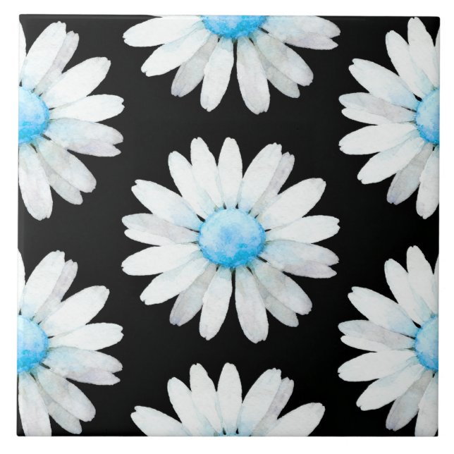 Blue Dotted Daisy's Kakelplatta (Framsidan)